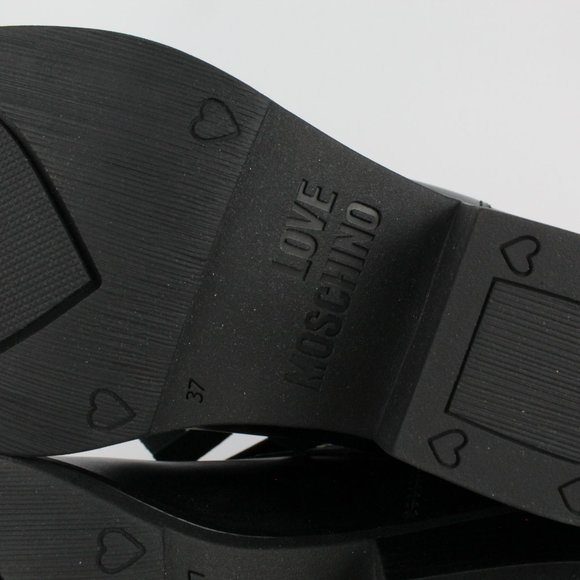 NEW LOVE MOSCHINO Fringe Western Boot - Picture 14 of 15